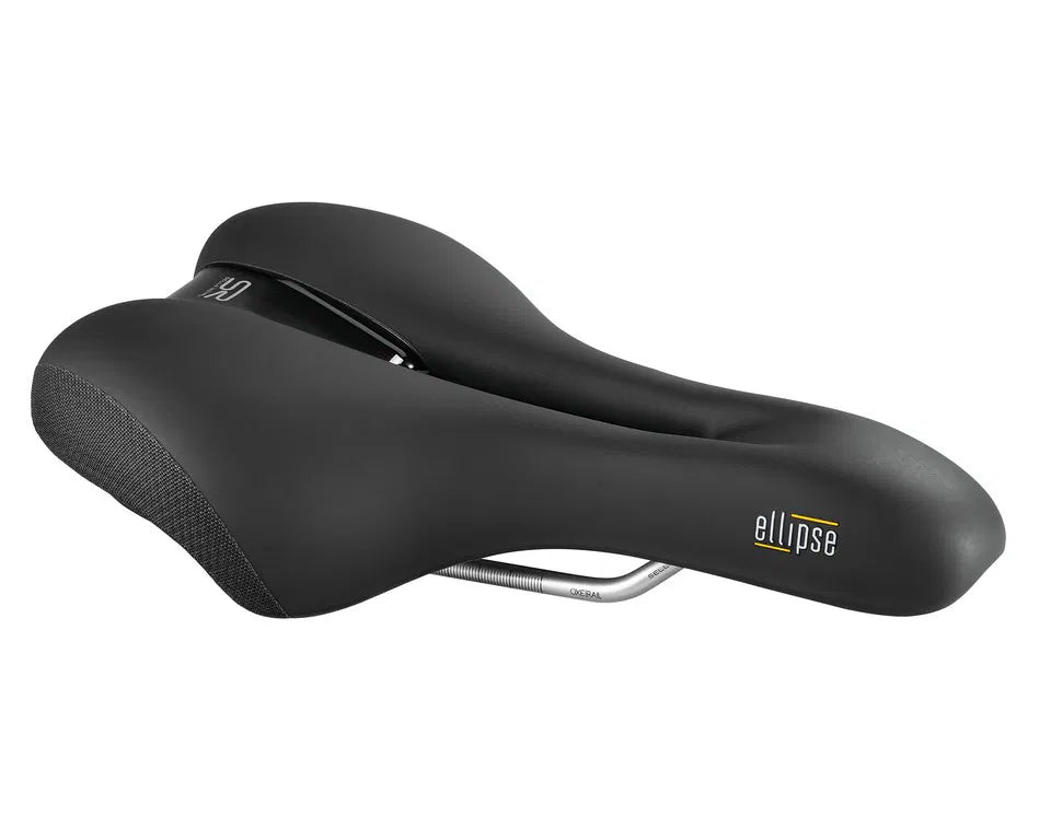 Ellipse Urban Moderate Fahrradsattel - schwarz