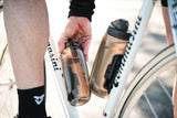TWIST Bottle 590 + Bike Base Set - transparent black