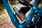 TWIST Bottle 590 + Bike Base Set - transparent black