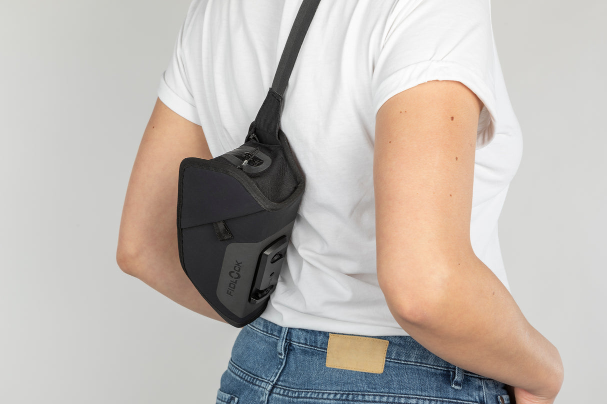 TWIST Essential Bag + Bike Base Set - M black