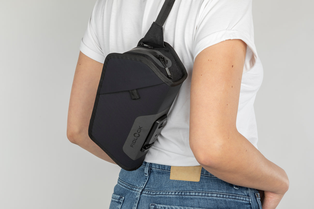 TWIST Essential Bag + Bike Base Set - L black