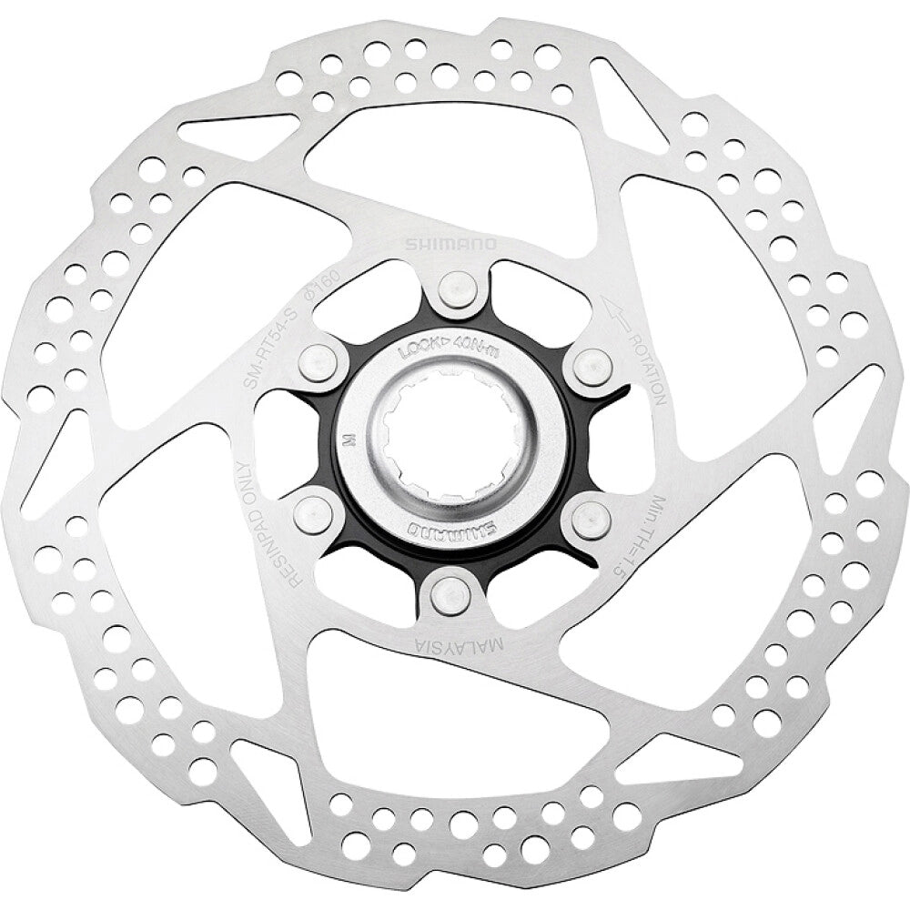 DEORE SM-RT54 Bremsscheibe, 160 mm Centerlock - silber
