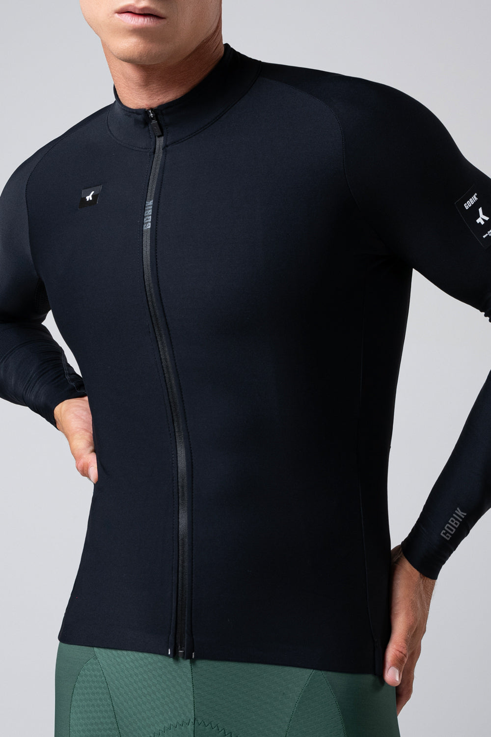 Long Sleeve Jersey Pacer Solid 2.0 - Jasper