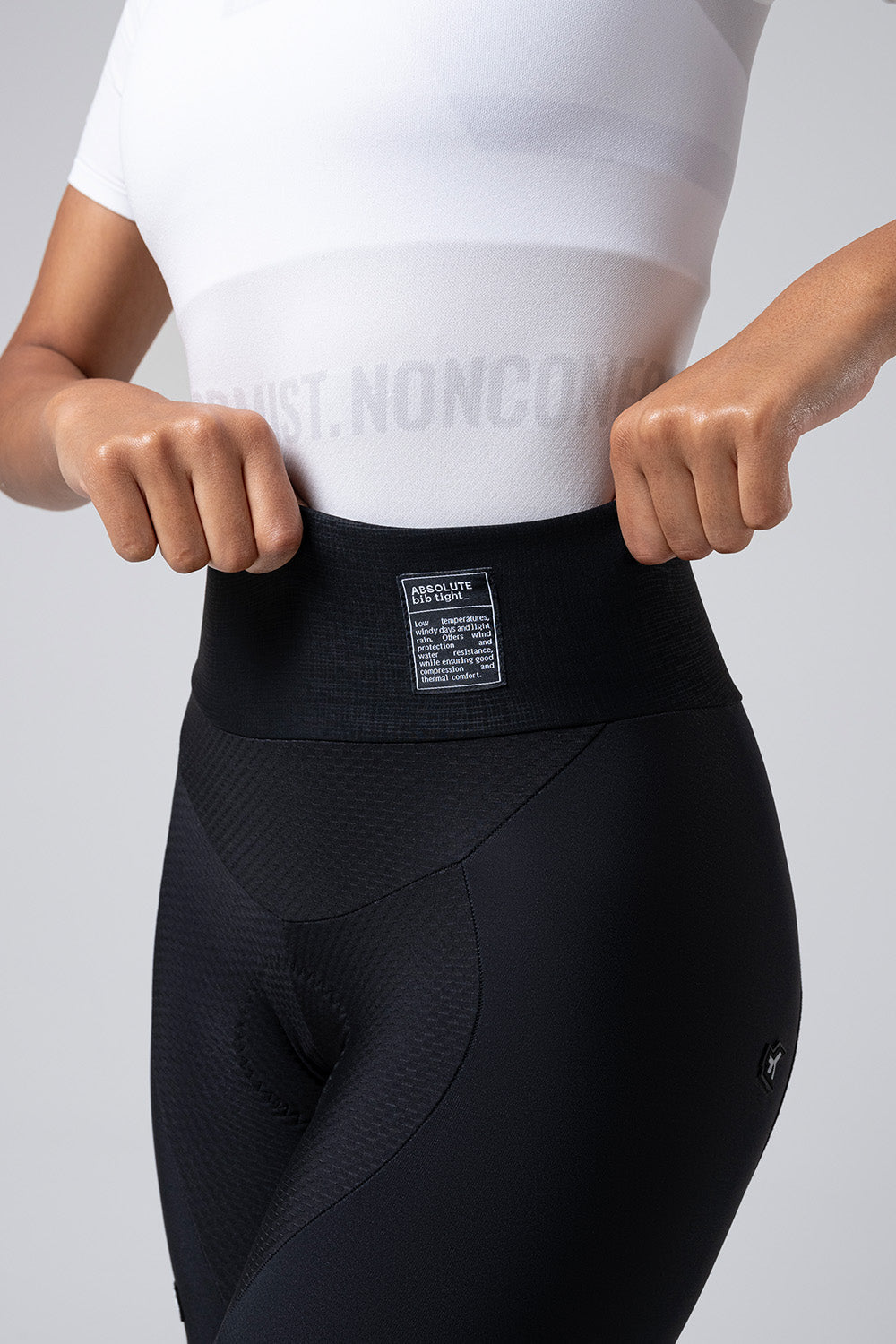 Bib Tights Absolute 7.0 Strapless Women - Black