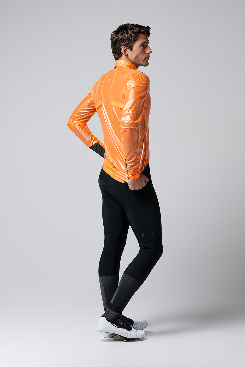 Lightweight Waterproof Jacket Pluvia 2.0 - Blazing Orange