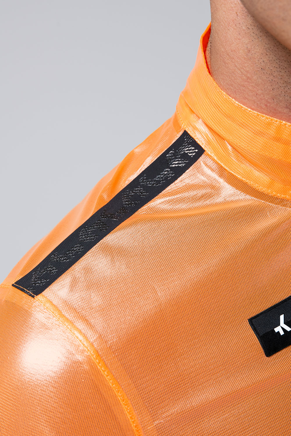 Lightweight Waterproof Jacket Pluvia 2.0 - Blazing Orange