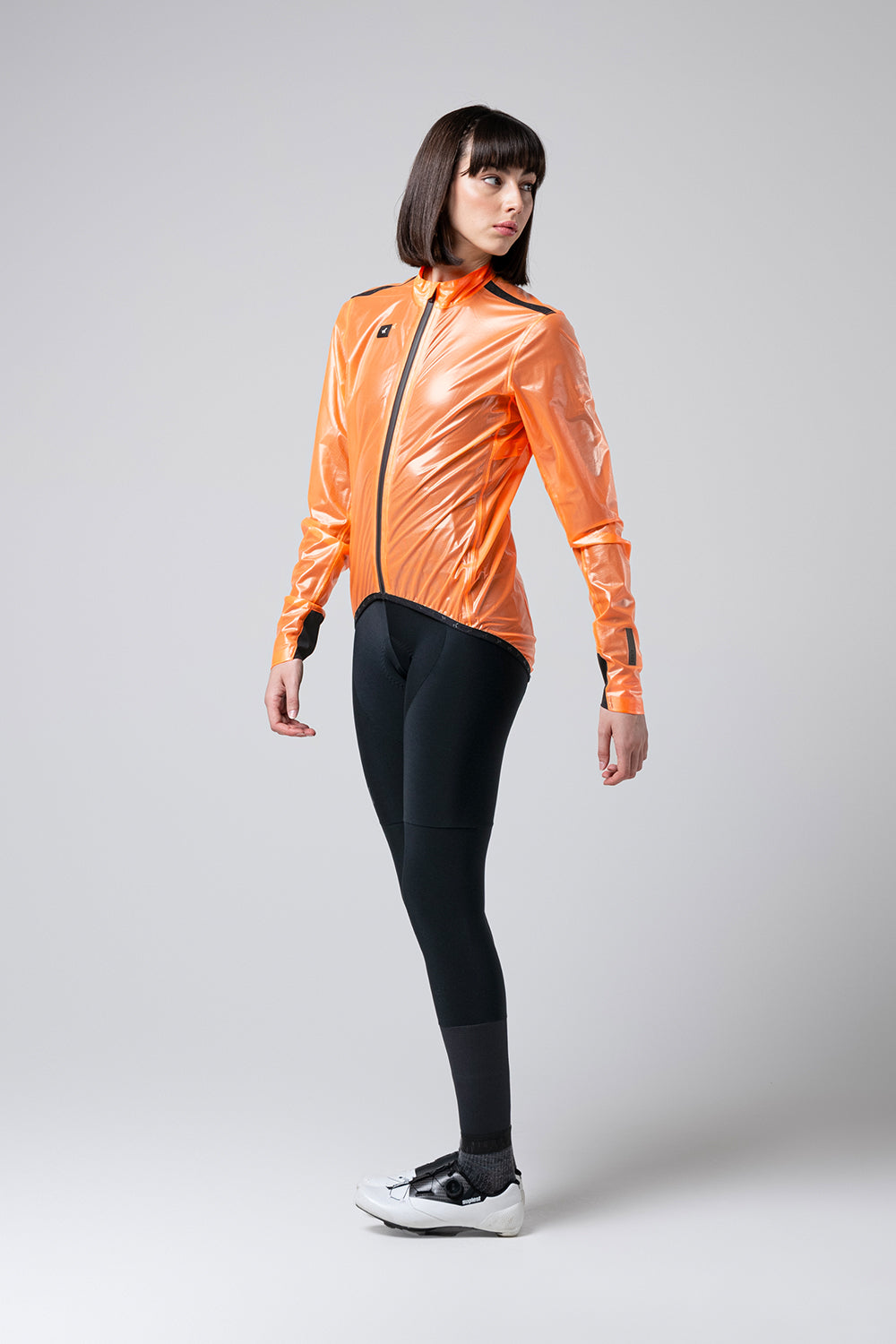 Lightweight Waterproof Jacket Pluvia 2.0 - Blazing Orange
