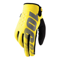 Handschuh Motorcross Brisker - gelb