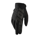 Handschuh Motorcross Brisker - schwarz