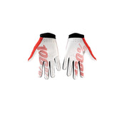 Handschuh Motorcross Itrack fire - rot-weiss