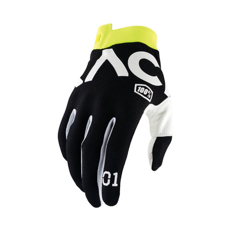 Handschuh Motorcross iTrack Racrm schwarz-weiss