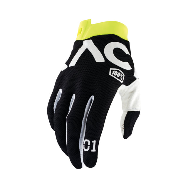 Handschuh Motorcross iTrack Racrm schwarz-weiss