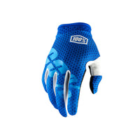 Guante infantil Motocross Itrack Azul Juvenil 