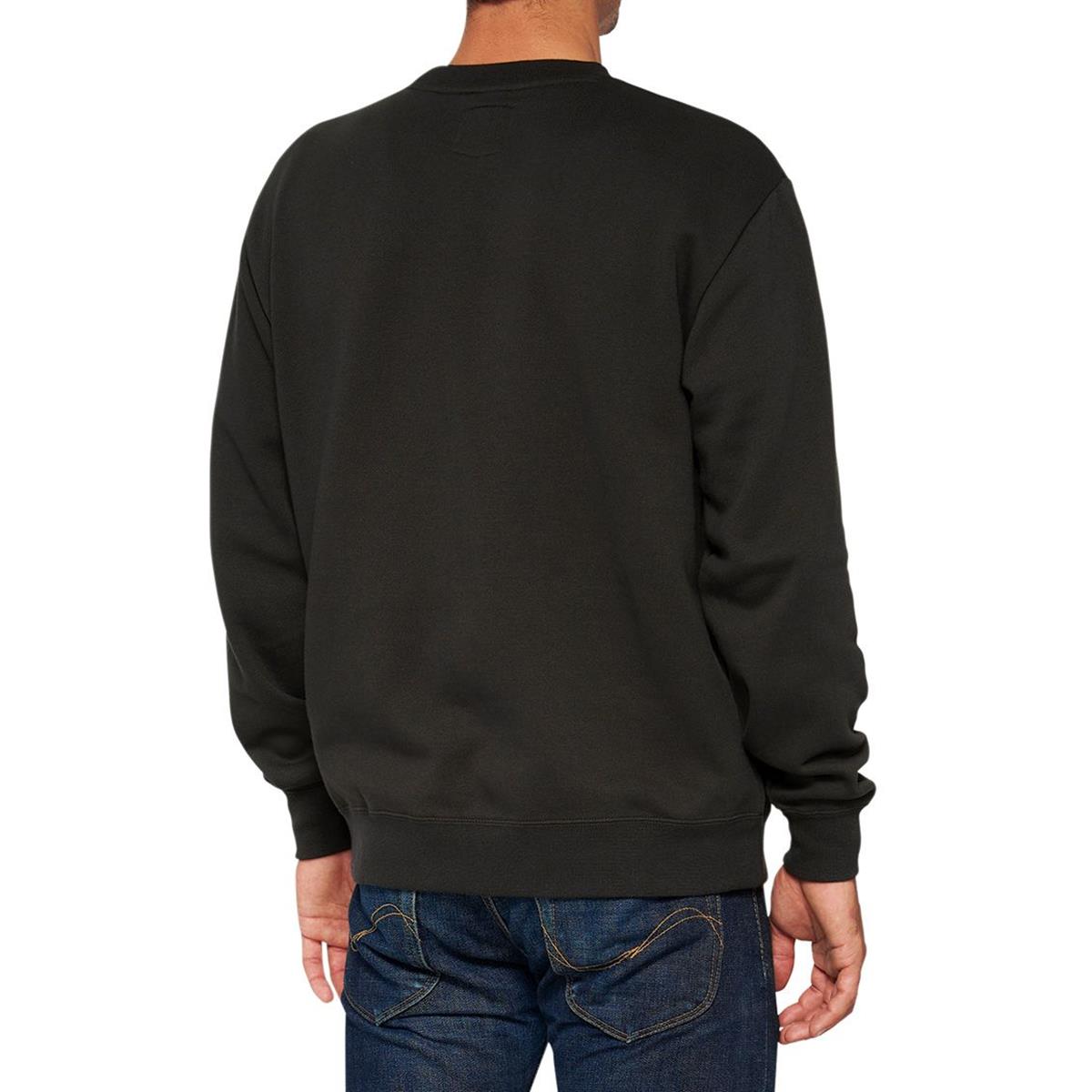 Avalanche Pullover Crewneck Sweatshirt - Light Black