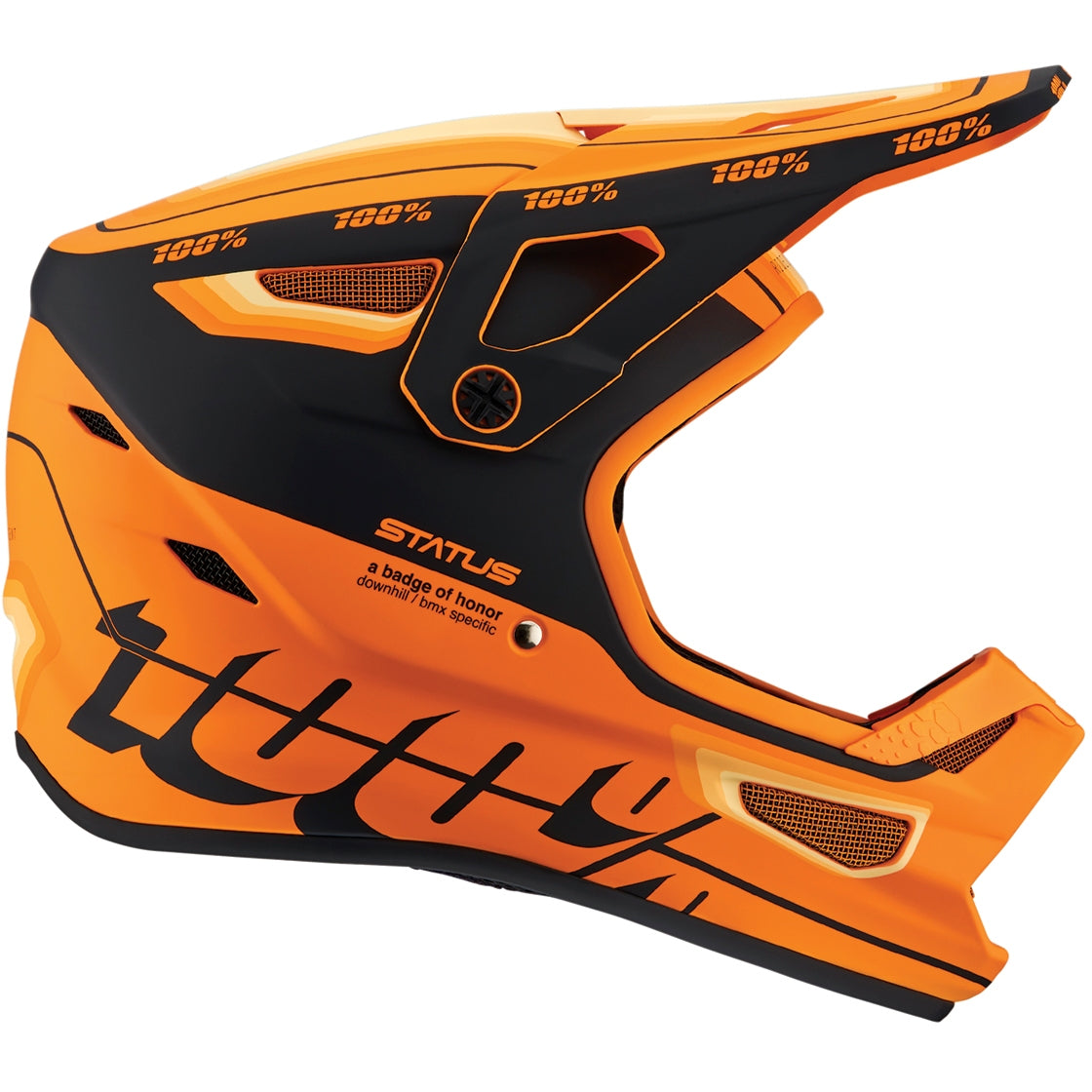 mtb helm orange Status youth Helm