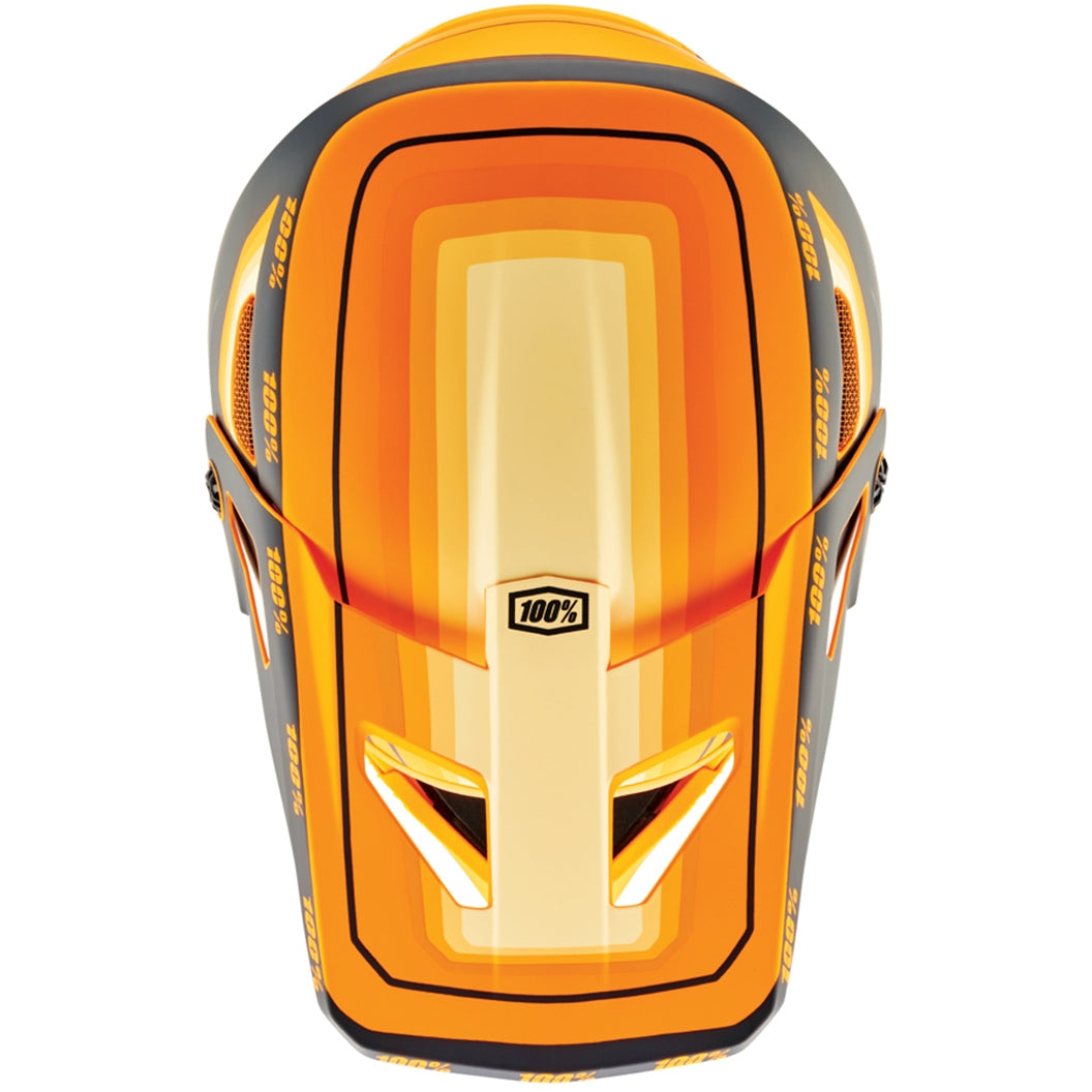 Status youth Helm - Topenga Orange/Black