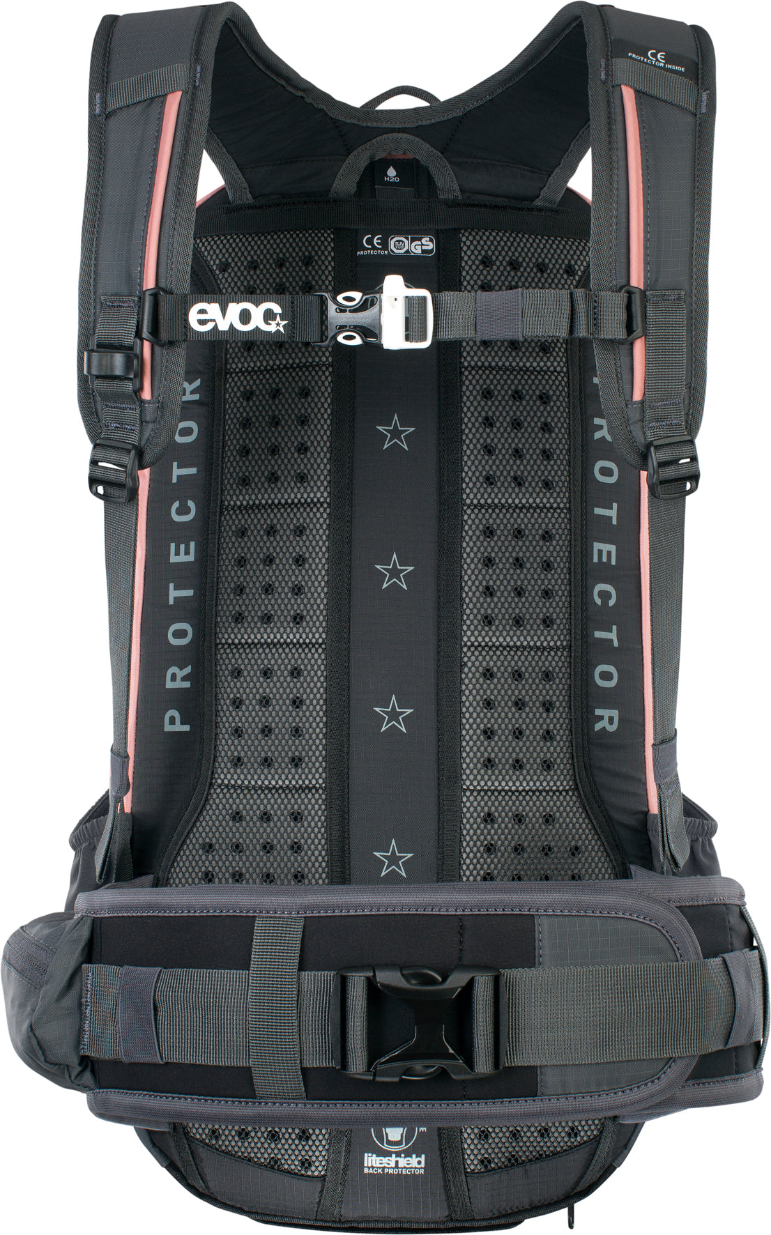 FR Enduro 16 - dusty pink/carbon grey