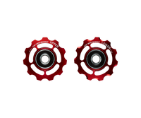 Pulley Wheels für Shimano 9+10s - Rot