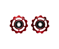 Pulley Wheels für Campagnolo 11s - Rot