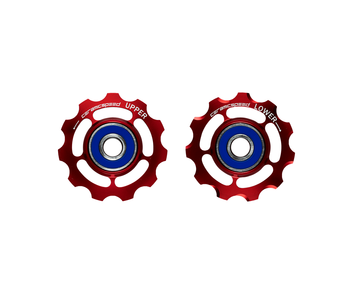 Pulley Wheels für SRAM 11s - Rot