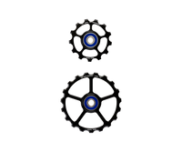 Oversized Pulley Wheels 13/19 Zähne - Schwarz