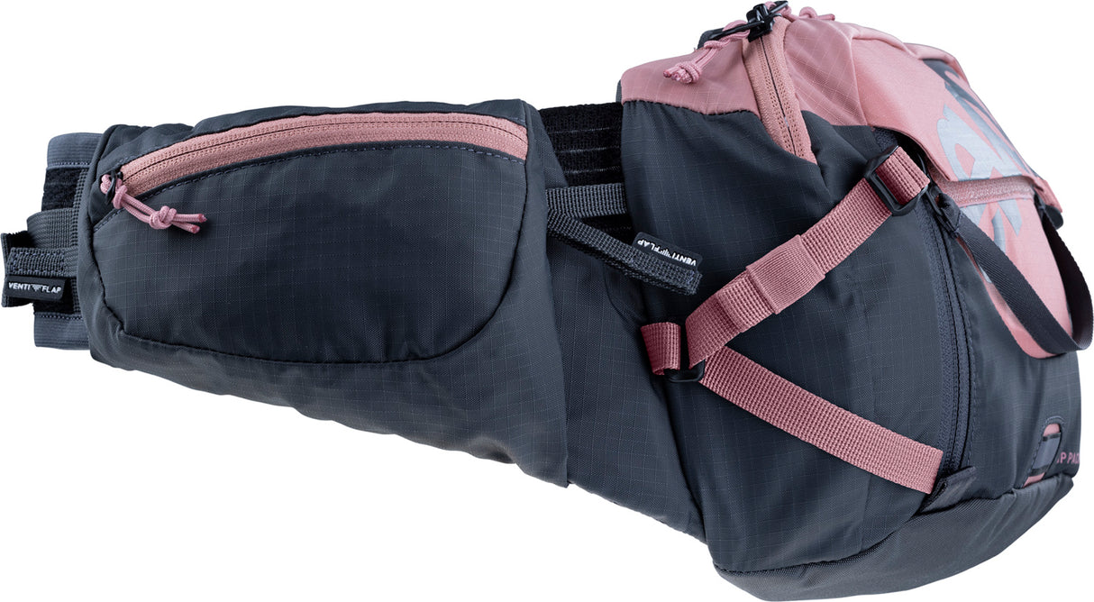 Hip Pack Pro 3 + Hydration Bladder 1,5 - dusty pink