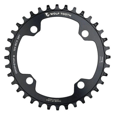 Kettenblatt, 104 BCD Drop Stop B - black