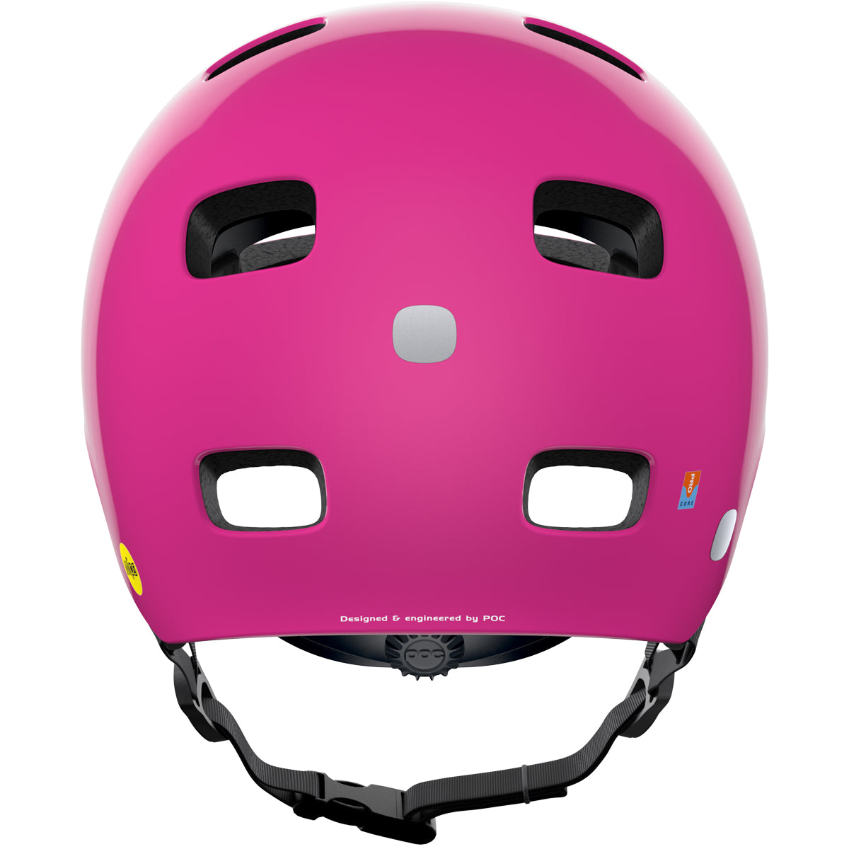POCito Crane MIPS Kids Helm - Fluorescent Pink