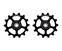 Pulley Wheels für Shimano XT/XTR, 12s NW - Schwarz