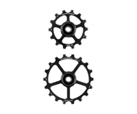 Oversized Pulley Wheels 14/18 Zahn - Schwarz