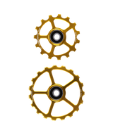 Oversized Pulley Wheels 15/19 Zahn - Gold