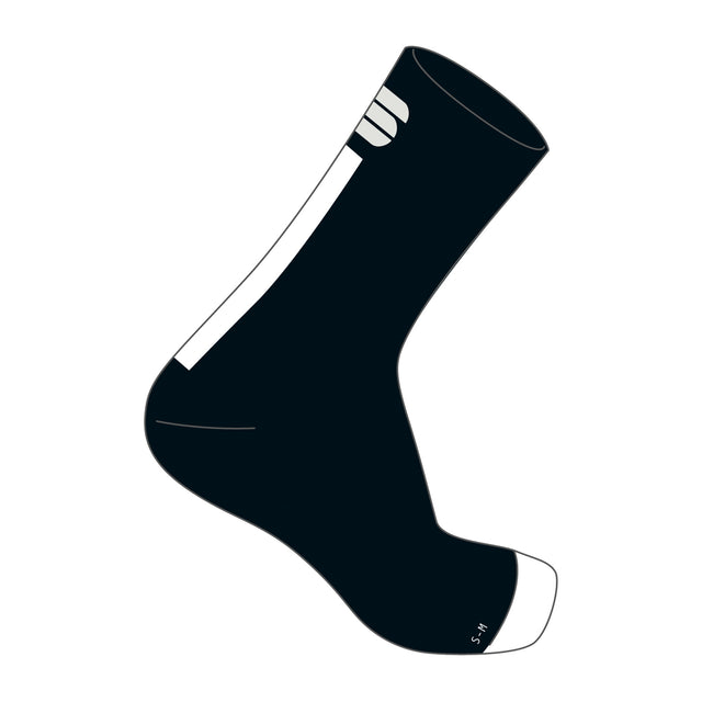 BFP 12 Damensocken - Weiss/Schwarz