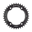 Shimano GRX Kettenblatt, 110 BCD Asymmetric, Drop-Stop ST - black