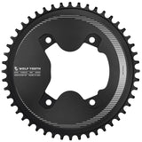 Shimano GRX Aero-Kettenblatt, 110 BCD Asymmetric, Drop-Stop ST - black