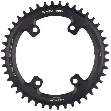 Shimano GRX Kettenblatt, 110 BCD Asymmetric, Drop-Stop ST - black