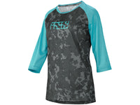 Maglia Carve Donna - Turchese/Camoscio - 3/4