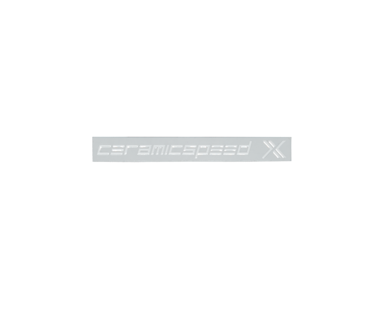 Aufkleber CeramicSpeed X