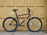 Moto Cruiser 26 Zoll Rahmenset mit Lenker - Lila/Chrom