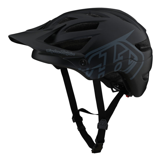 A1 - Helm - Drone Black - Schwarz/Grau