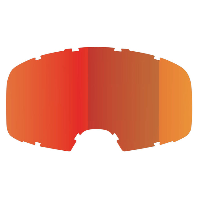Injected Single Mirror Lens - Crimson Red