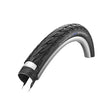 Delta Cruiser Plus Drahtreifen - 28x1.40 Zoll - SBC - Reflexstreifen - schwarz