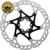 Catalyst Pro 6-hole brake disc - Silver/Black 