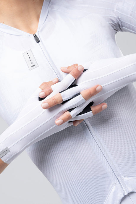 Gloves Short Kinetic - White