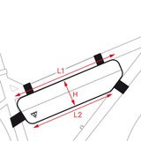 MidLoader Rahmentasche - 6l - grün