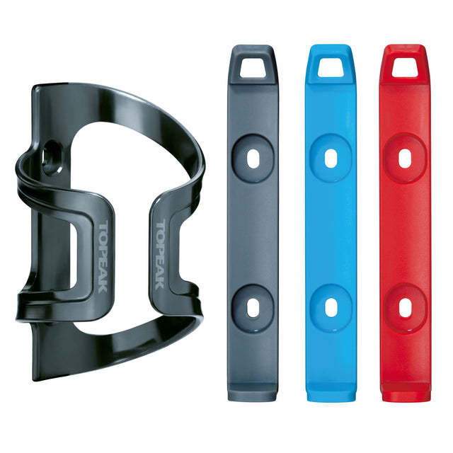 DualSide Cage EX (grey/red/blue) - Flaschenhalter