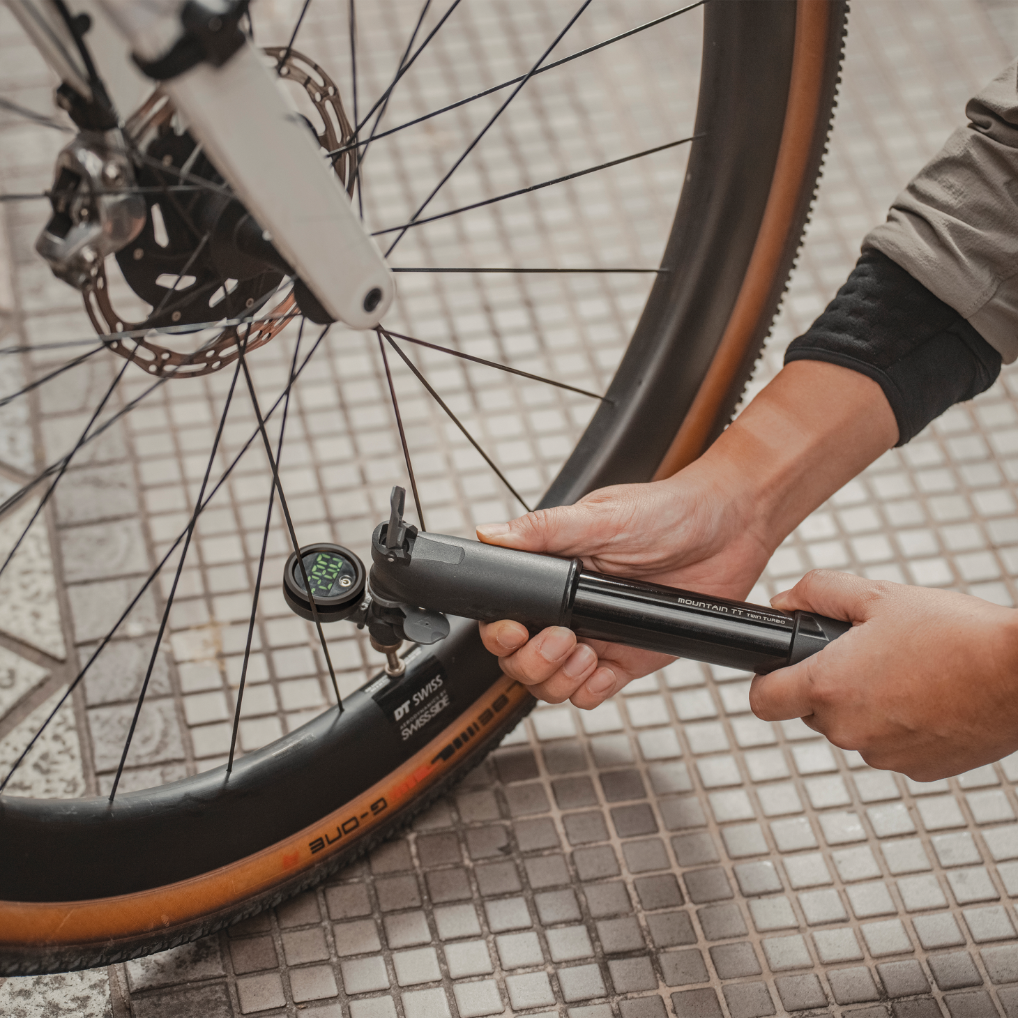 Topeak Fahrradpumpe-Zubehör Fahrradpumpe Zubehör Shuttle Gauge Digital 2.0