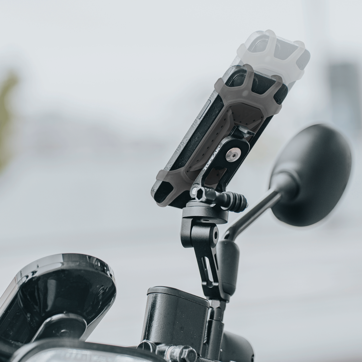 Motorcycle RideCase Mount RM w/Omni RideCase