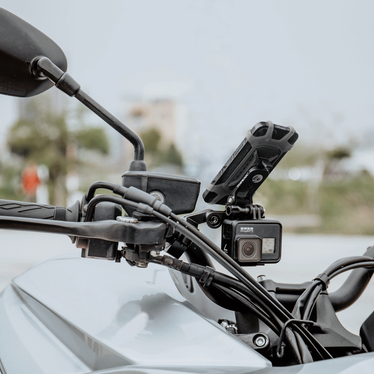 Motorcycle RideCase Mount HB w/Omni RideCase