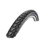 Marathon Mondial Drahtreifen - 28x1.40 Zoll - RaceGuard - Reflexstreifen - schwarz