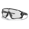 Lunettes de soleil Jawbreaker - Polished Black - Clear Black Iridium Photochromic Activated